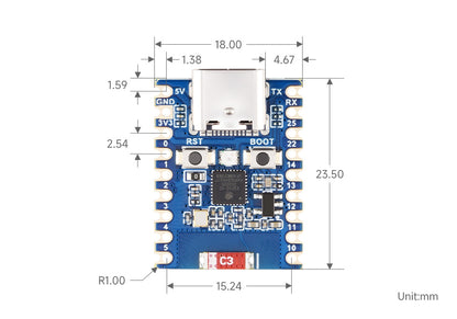 ESP32-H2 Mini Development Board